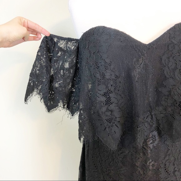 REVOLVE Lovers + Friends Eyelash Lace Mini Dress - Picture 4 of 8